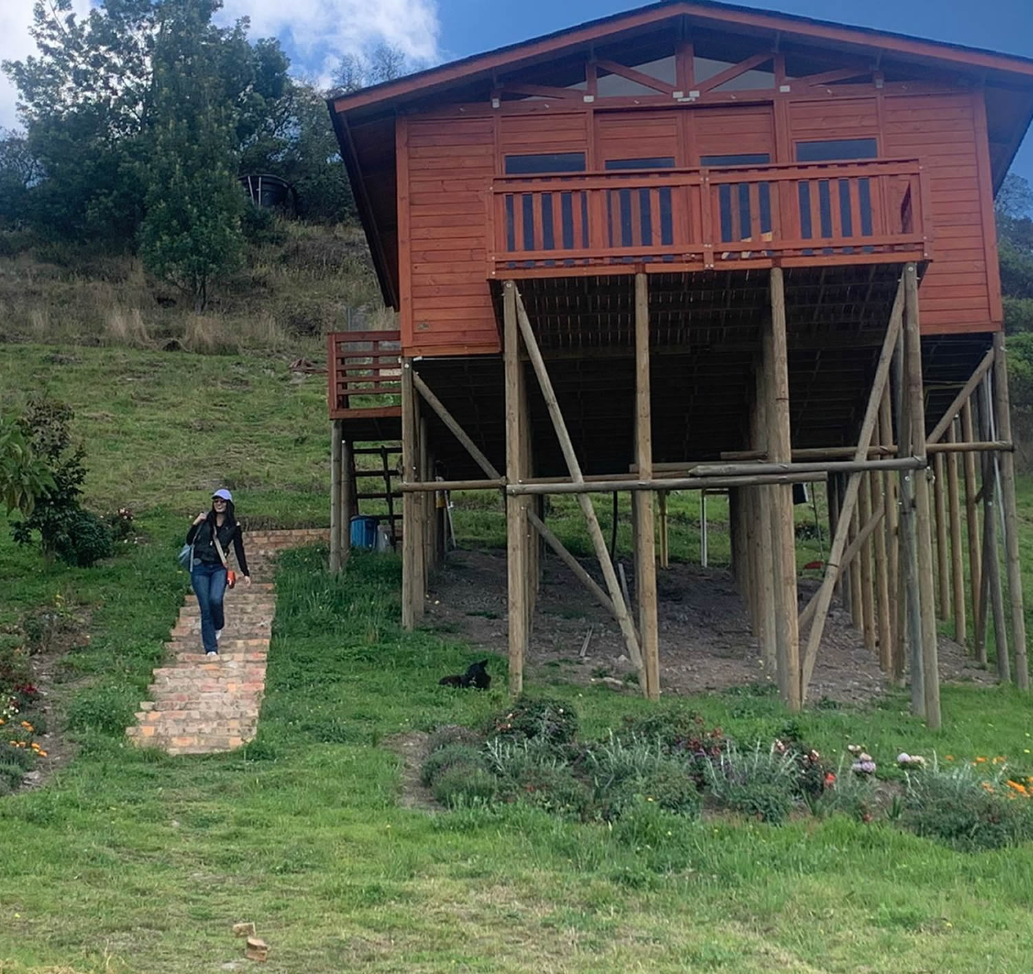 Testimonio fogata en la noche